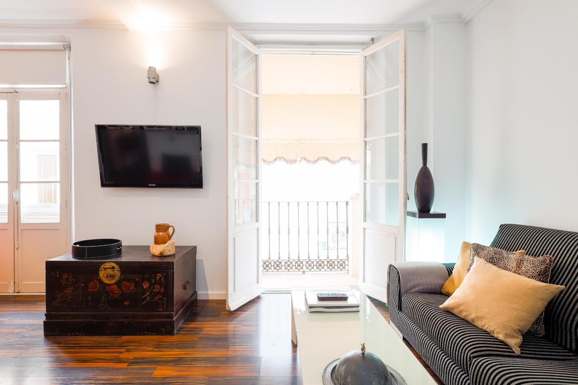 C92 - Rustic Two Bedrooms Apartment With Terrace مالقة المظهر الخارجي الصورة