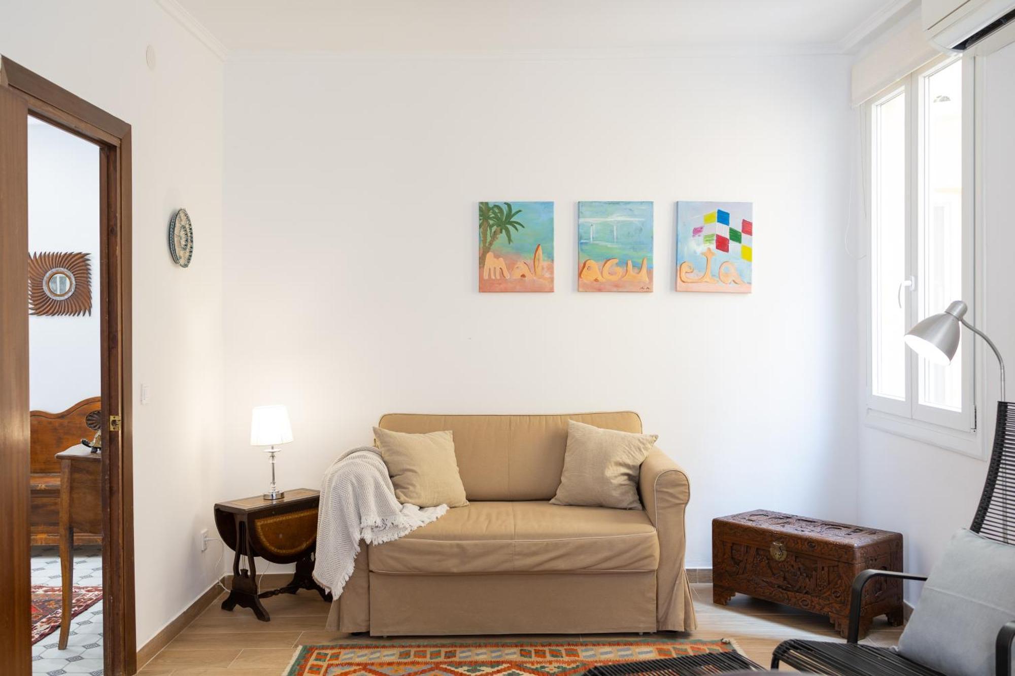 C92 - Rustic Two Bedrooms Apartment With Terrace مالقة المظهر الخارجي الصورة