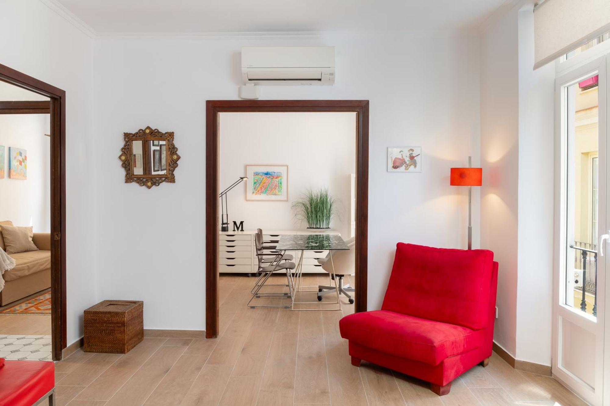 C92 - Rustic Two Bedrooms Apartment With Terrace مالقة المظهر الخارجي الصورة